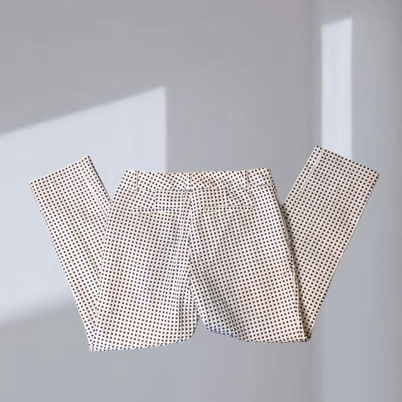 Banana Republic Navy Dot Print Trouser Pants - Picture 5 of 5